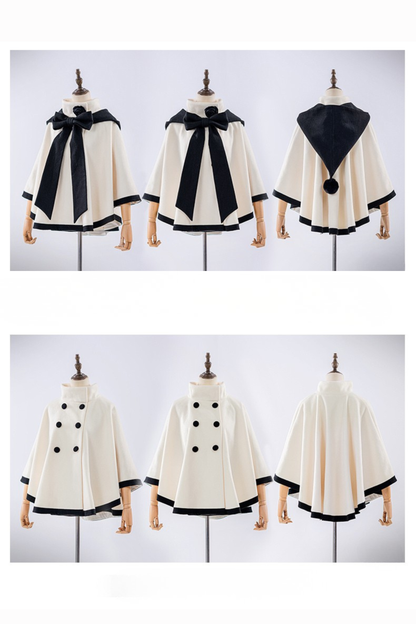 【予約商品】ローズクワイアケープコート＋フーディーリボン