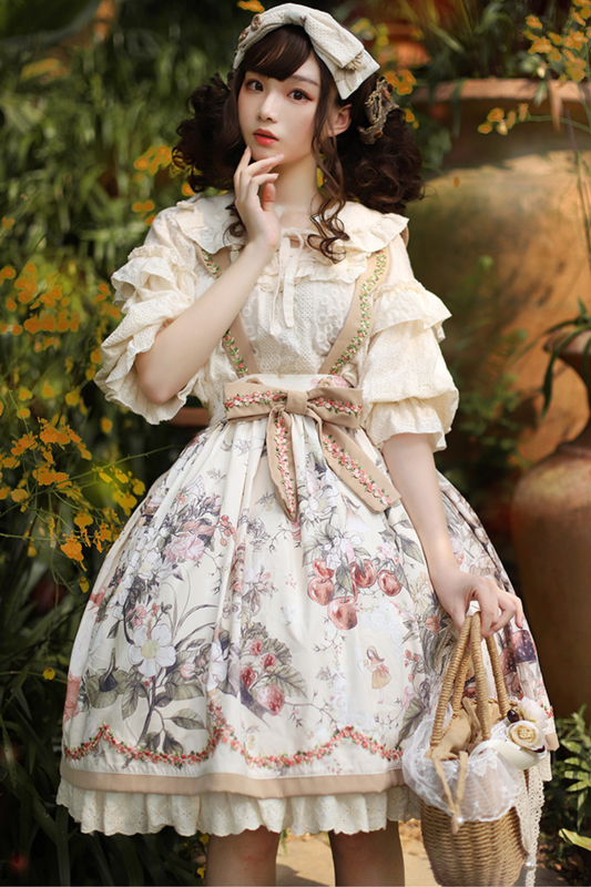 Sunberina Lolita Swing Skirt + Suspender Skirt