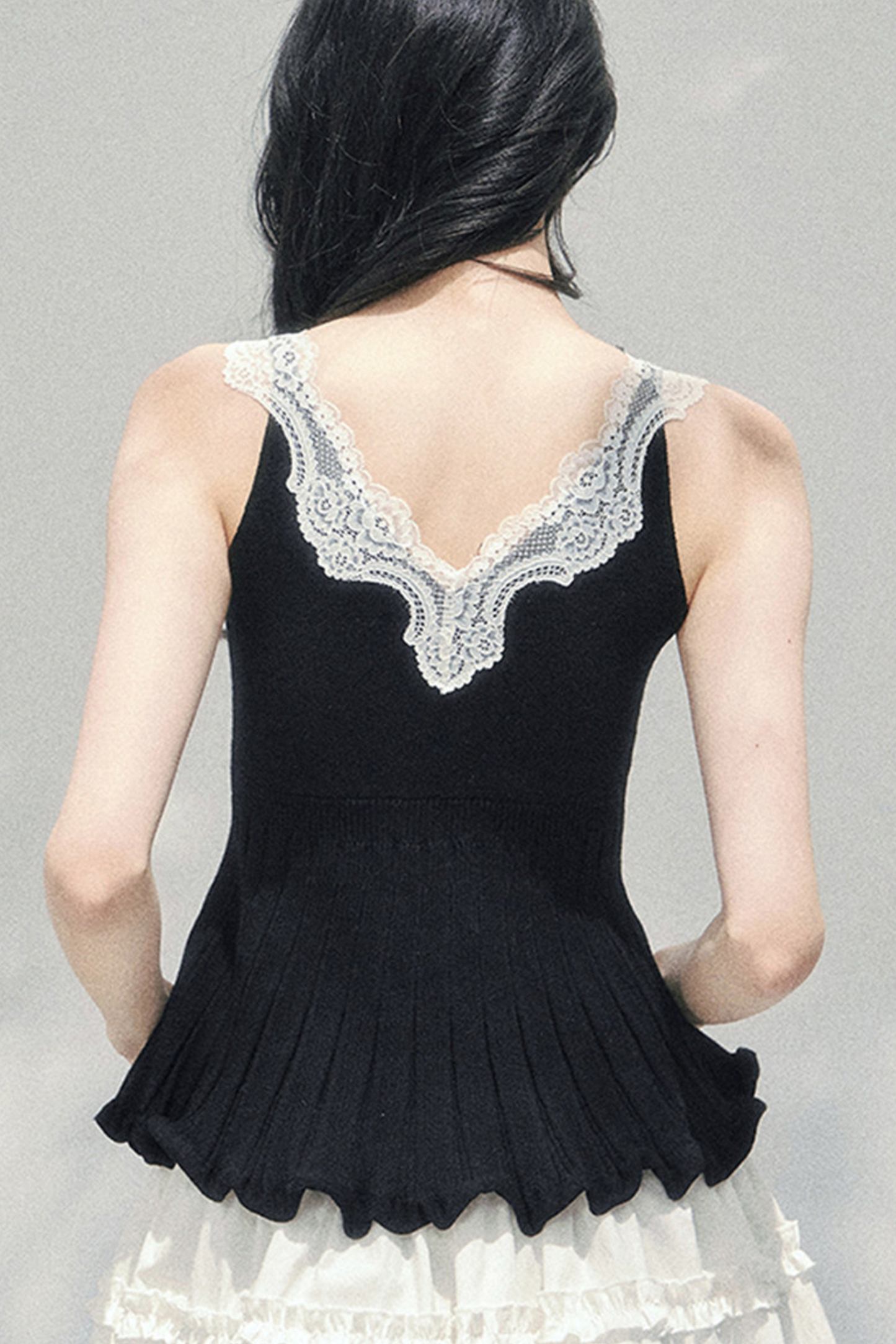 フレンチレースジャケット+キャミソール