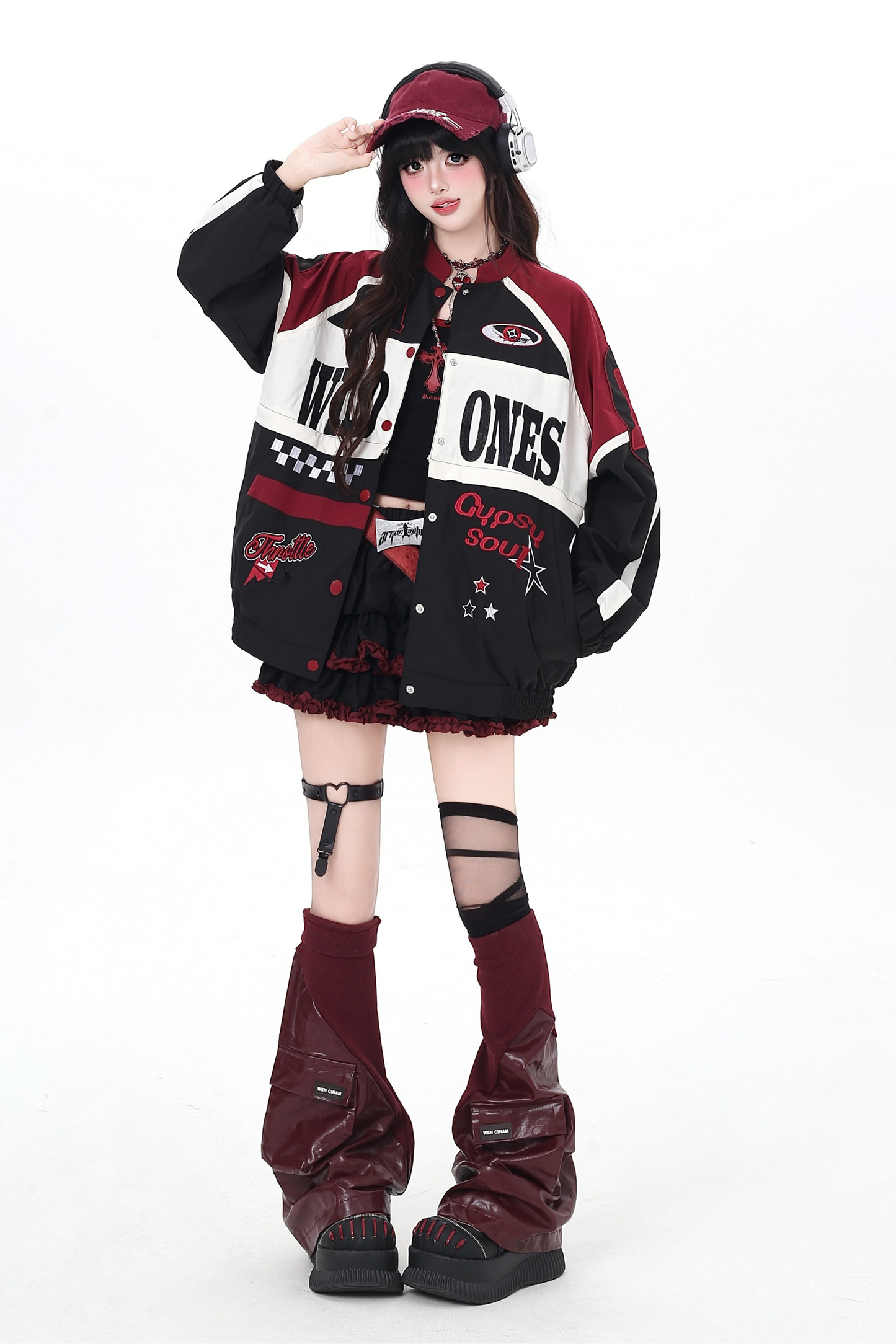 Street Retro American Bike Jacket