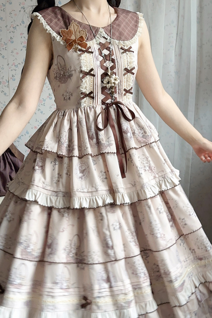 ブニングタイムエレガントロリータドレス+ドールカーディガン