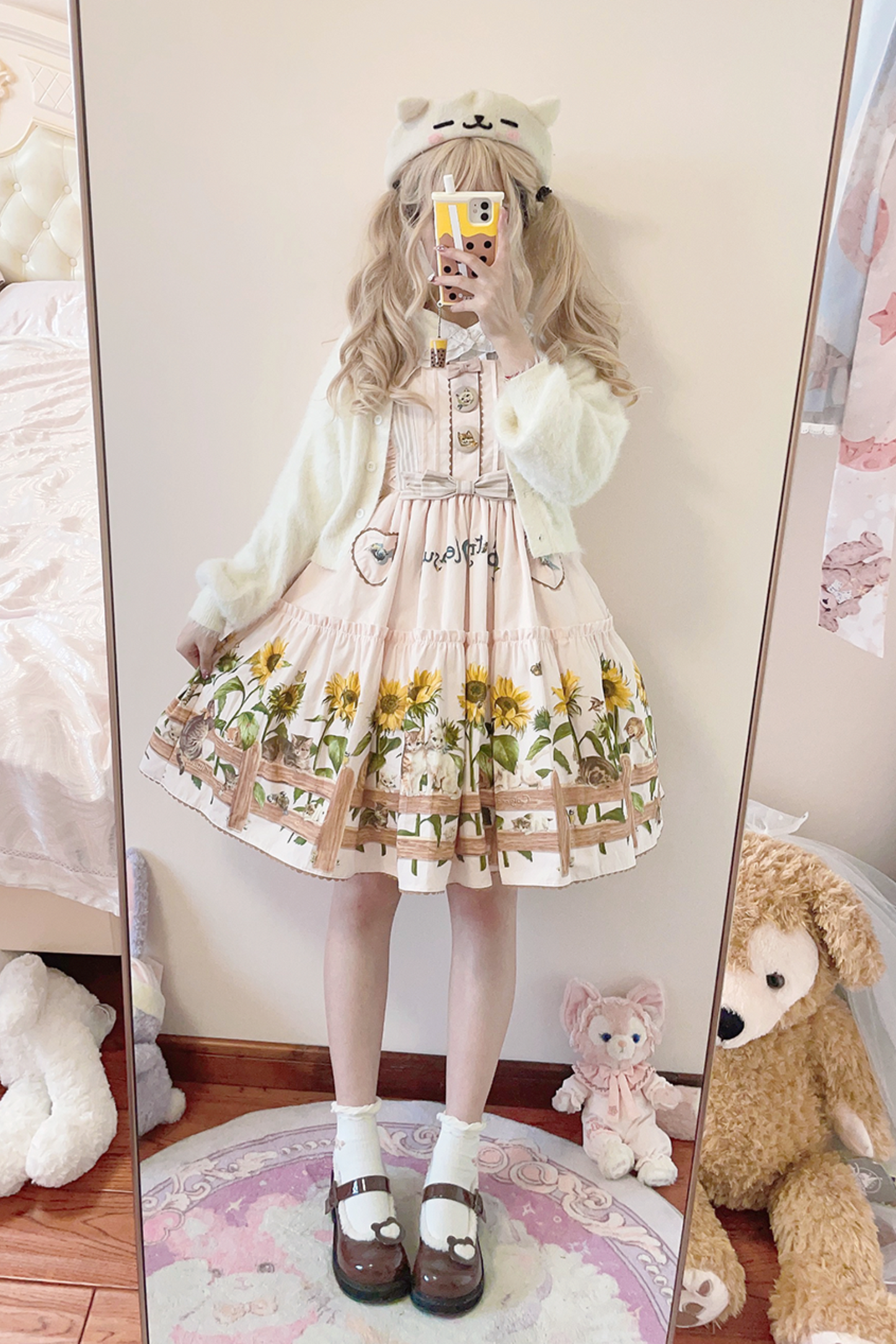 ひまわりドロップロリータセット