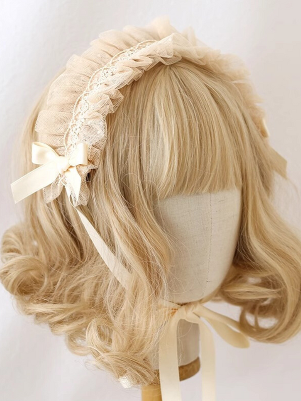 Gauze doll Lolita hair band