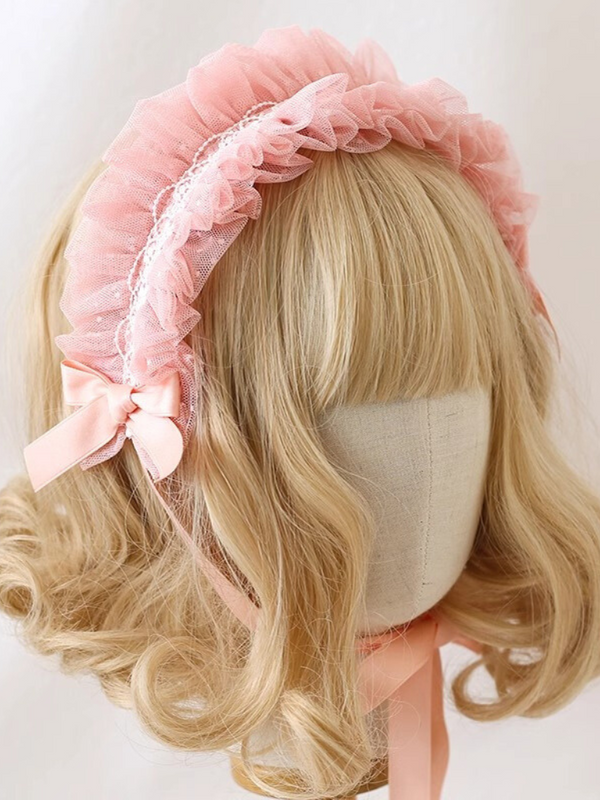 Gauze doll Lolita hair band