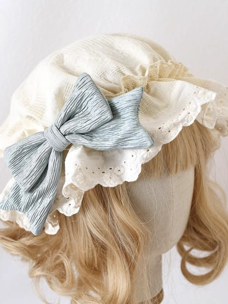 Little Petite Lolita Ribbon Night Cap Hat