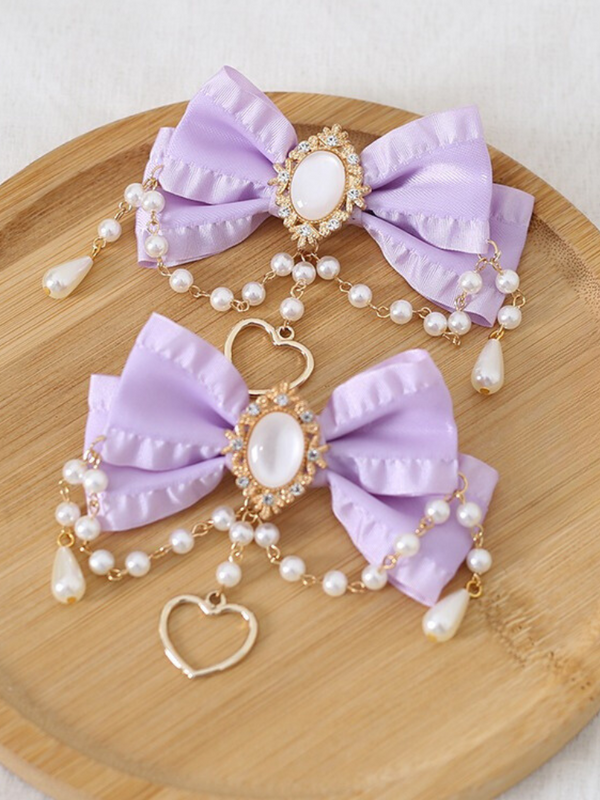 ロリータハンドスリーブマッチングブローチ