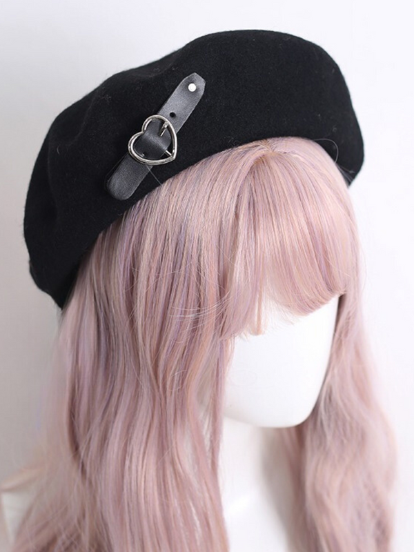 Love Metal Belt Beret