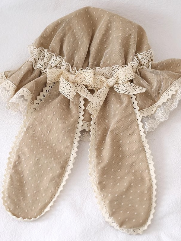 Retro Lolita Bunny Lace Hat