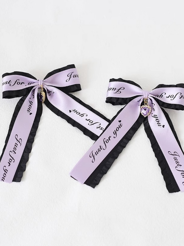 Streamer ribbon hairpin