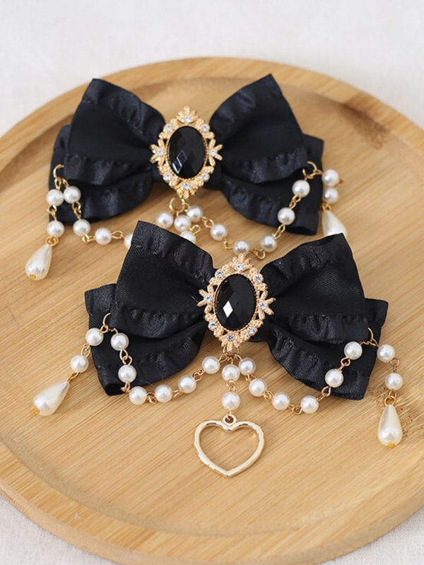 ロリータハンドスリーブマッチングブローチ