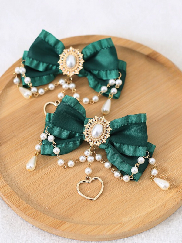 ロリータハンドスリーブマッチングブローチ