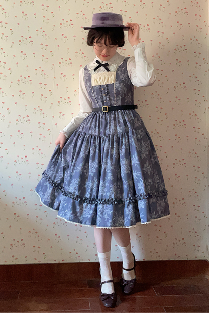 Sketch Wild Rose Elegant Lolita Jumperskirt