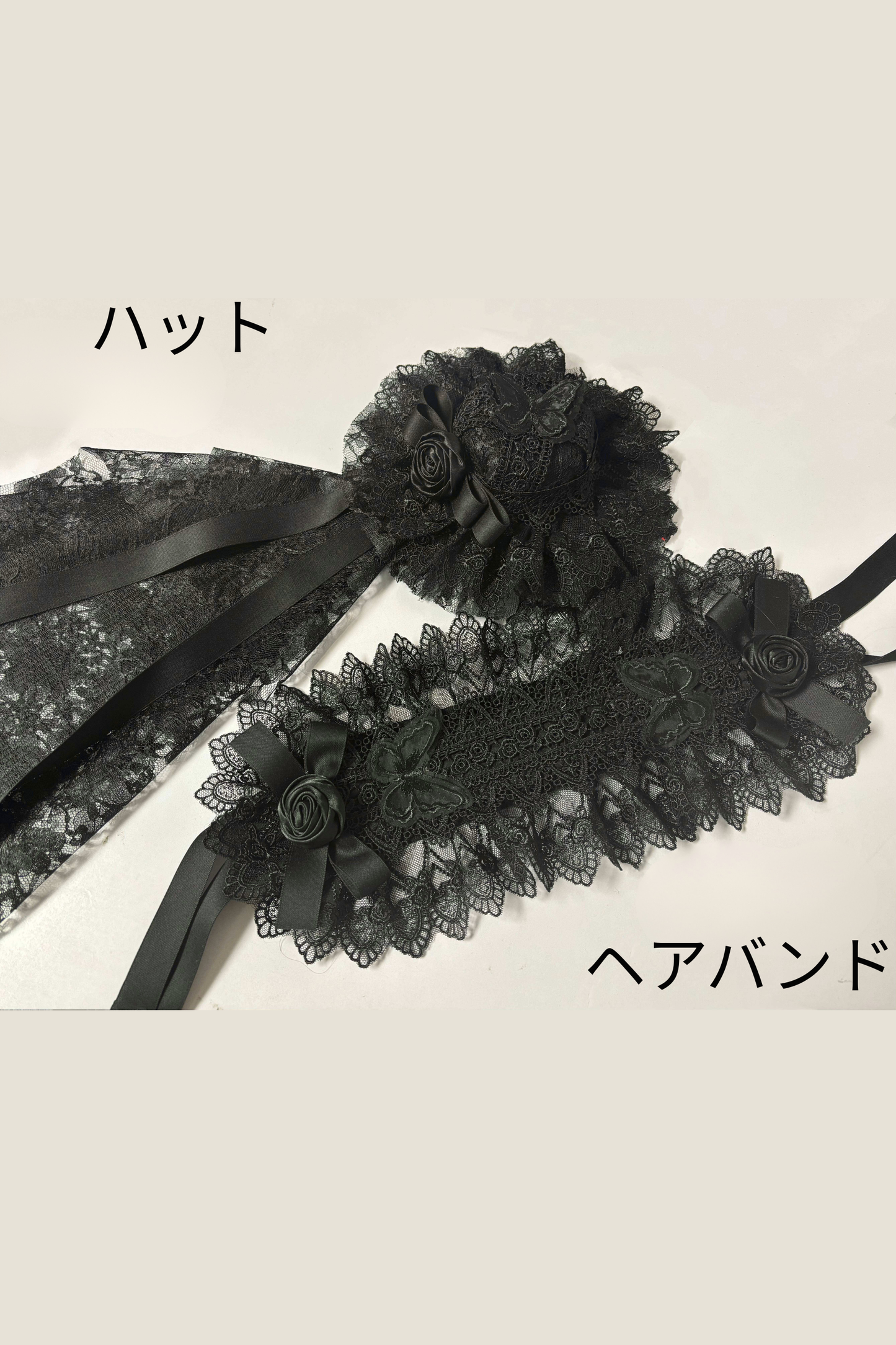 【Vorbestellung bis 18. März】 Dark Kawaii Gothic Lolita Rock + Shirt + Haarband + Hut + Ärmel