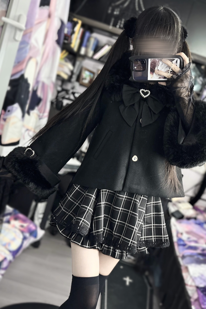 Fur Cute Snow Short Coat