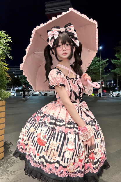 [Pre-order] Honey Fox Restaurant Star Warm Dress