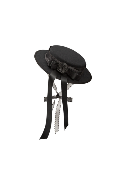 [Reservations] Classical Top + Curtain Skirt + Ribbon Collar + Hat