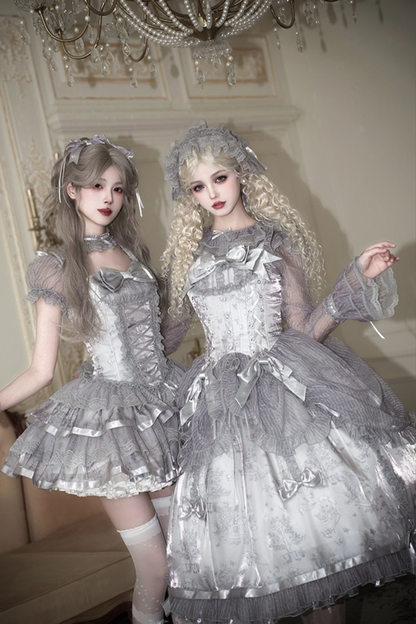 【4月3日予約締切】ギルデッドファンタジーロリータドレス+ジャンパースカート