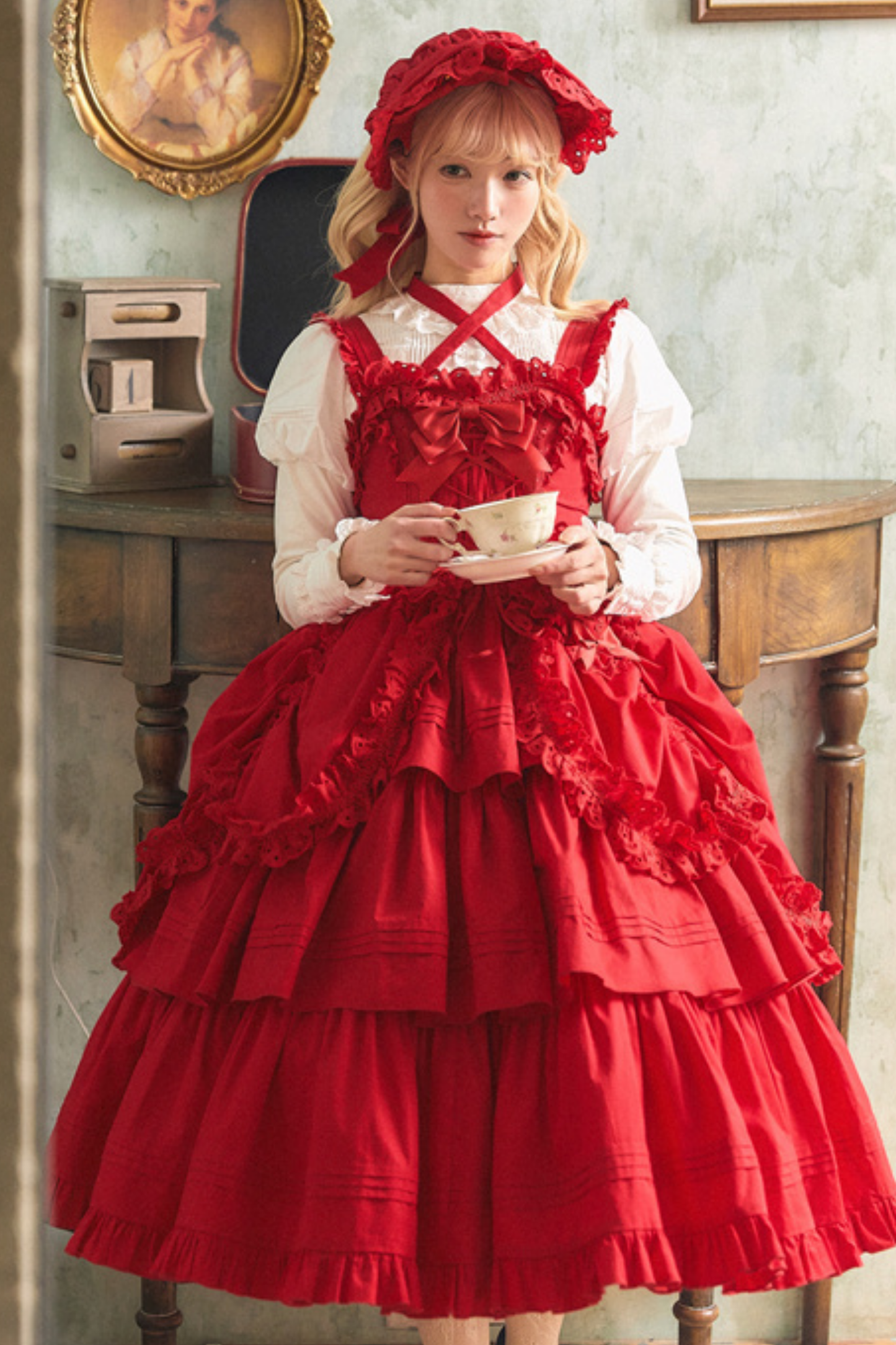 Lace Goth Subculture Dark Star Island Lolita Dress