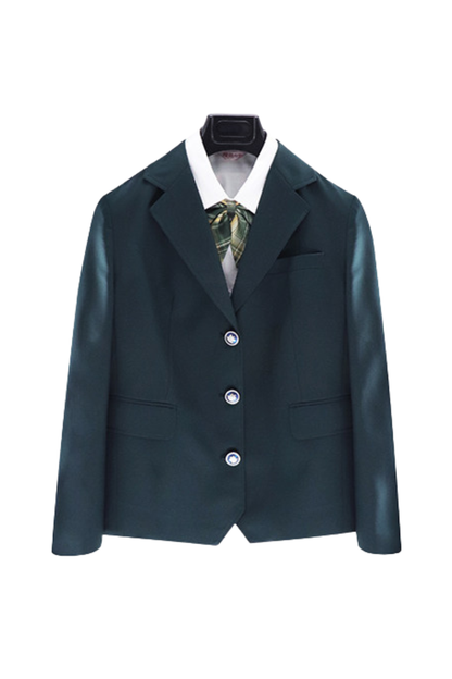 College-Blazer mit Stickerei