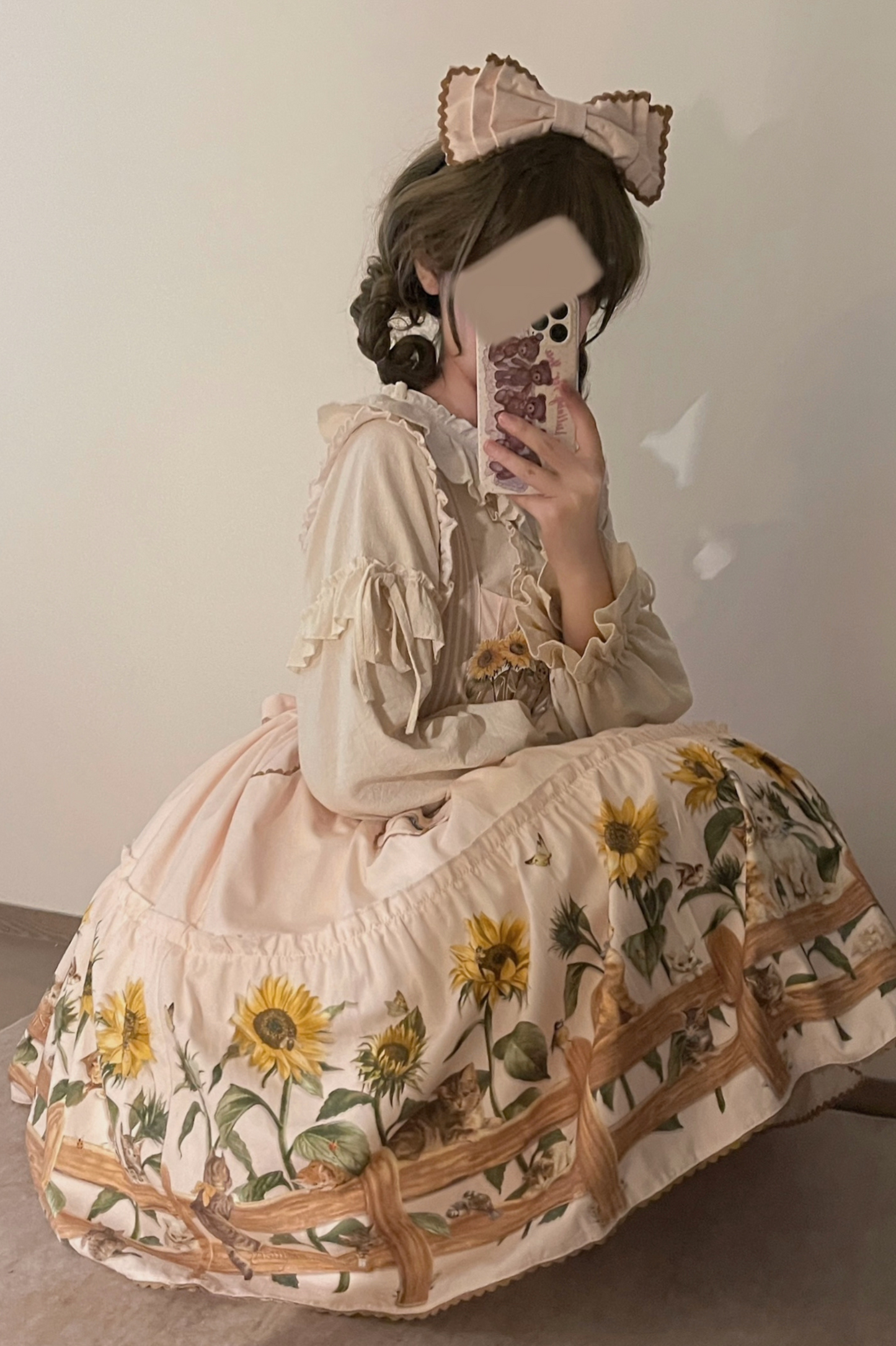 ひまわりドロップロリータセット