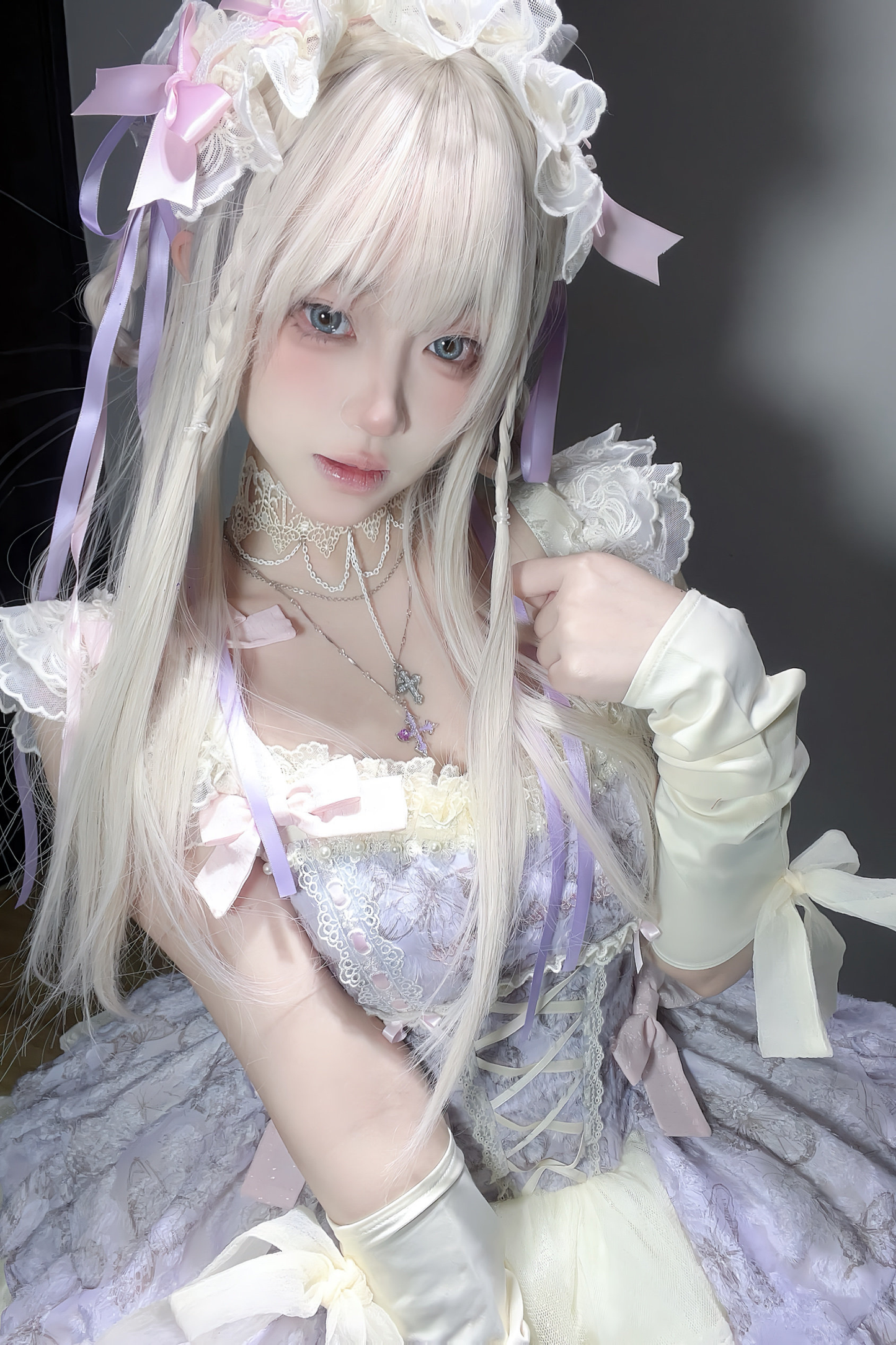 Butterfly Jacquard Sweet Princess Lolita Dress