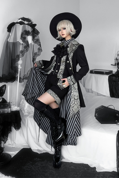 Dark Prince Lolita Jacket + Shirt + Pants + Vest