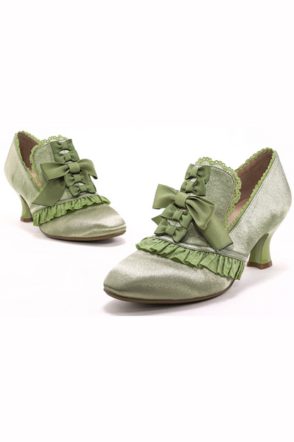 Kite Family Mary Queen Satin Shoes