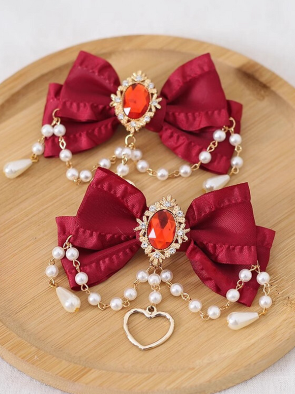 ロリータハンドスリーブマッチングブローチ