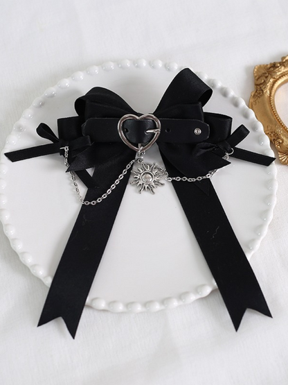 Lolita Dark Goth Chain Hair Accessories