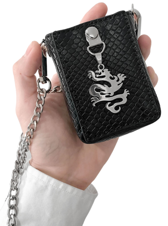 Chain Lock Punk Cigarette Case
