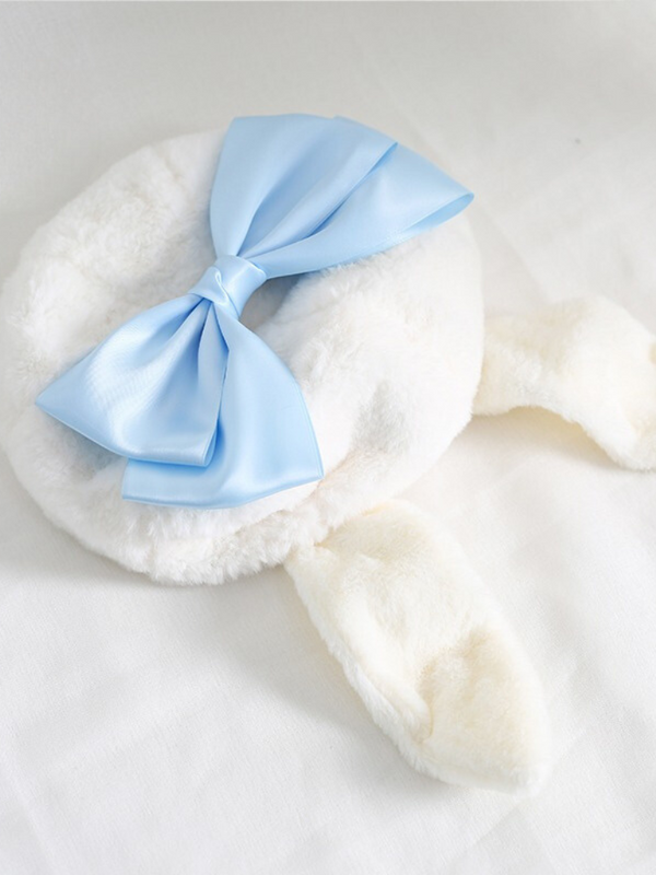 Big Bow Bunny Ear Beret