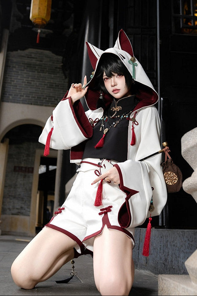【11月1日予約締切】White Fox Chinese Fantasy Style Series Accessories（Beaded tassel necklace）