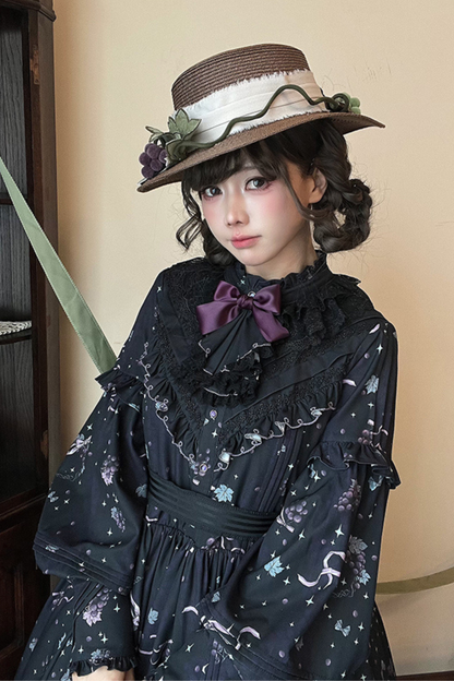 ワイナリーレトロベアロリータドレス