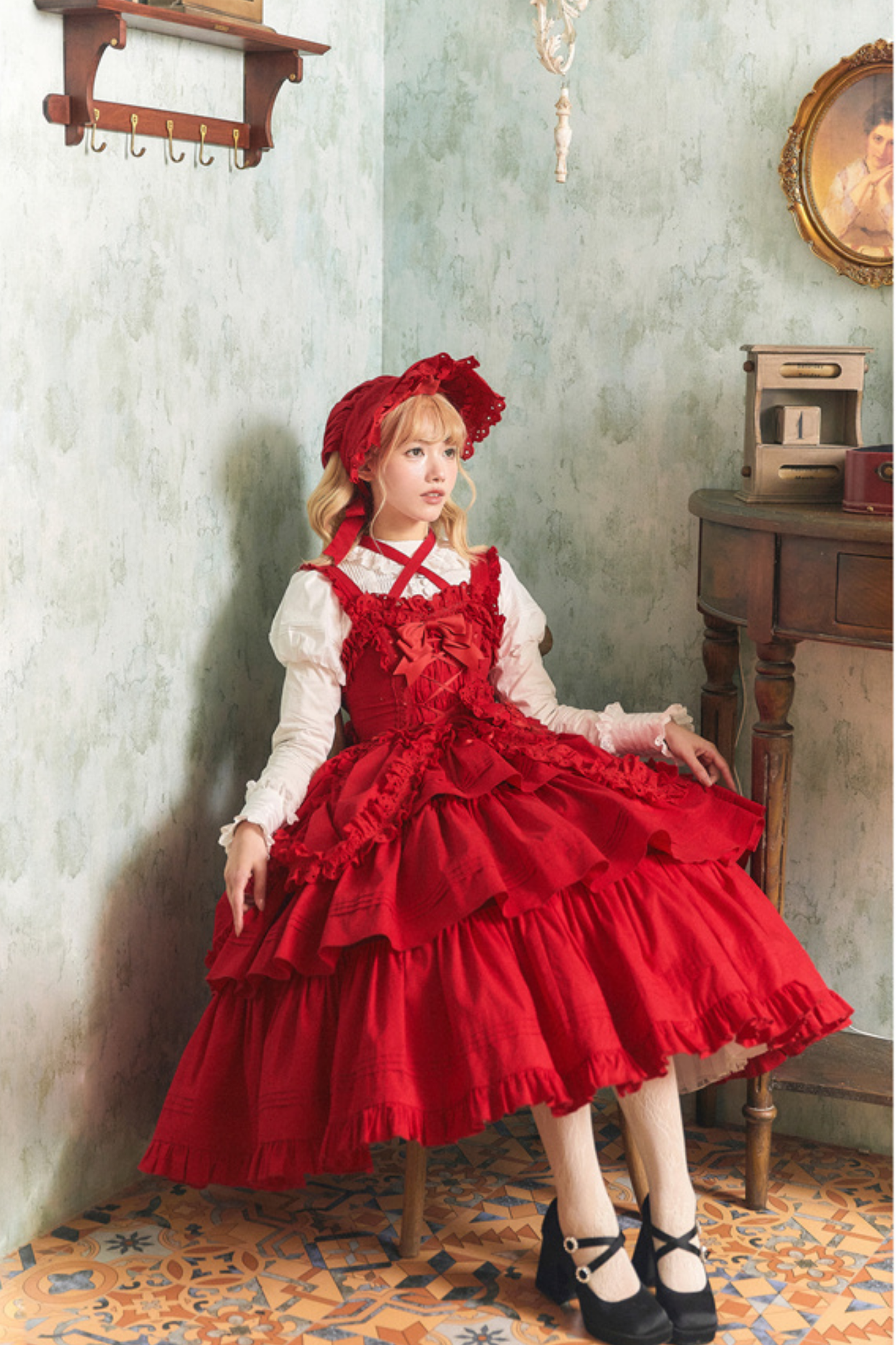 Lace Goth Subculture Dark Star Island Lolita Dress