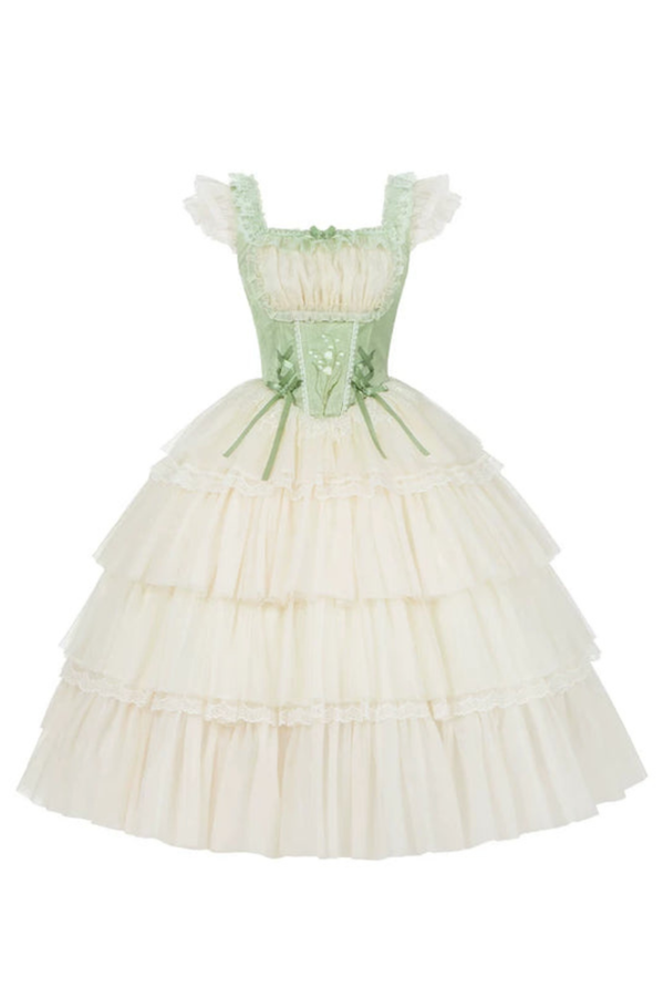 フライングジュピターロリータジャンパースカート+カーディガン+ハット