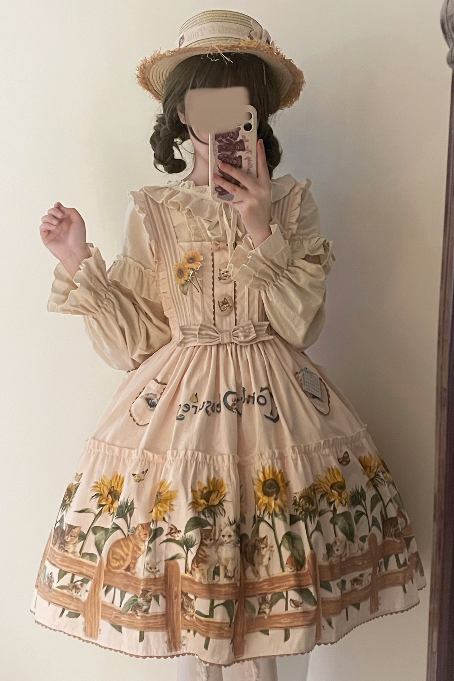 ひまわりドロップロリータセット