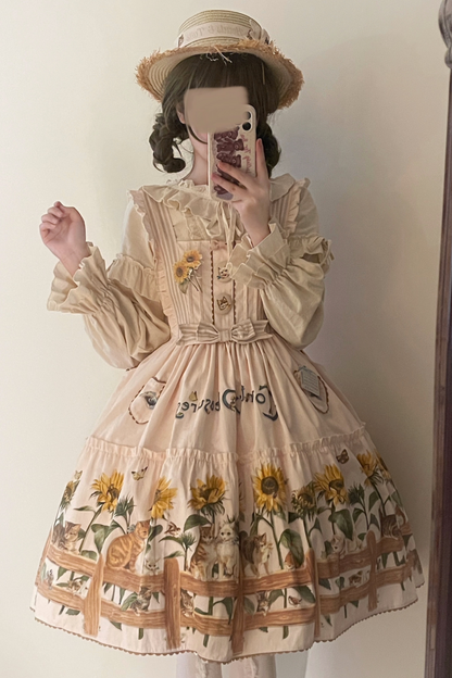 ひまわりドロップロリータセット