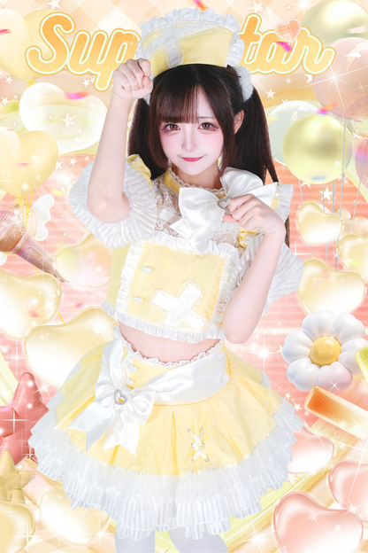 【数量限定】スプリットアイドルコスチュームメディカルバーセットアップ