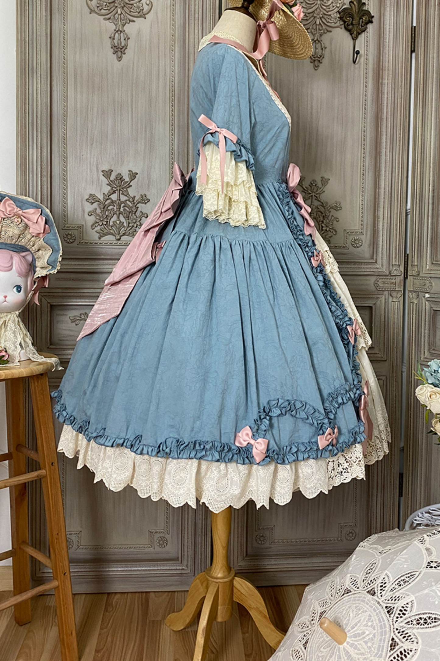 エレガントプリンセススリーブロリータドレス