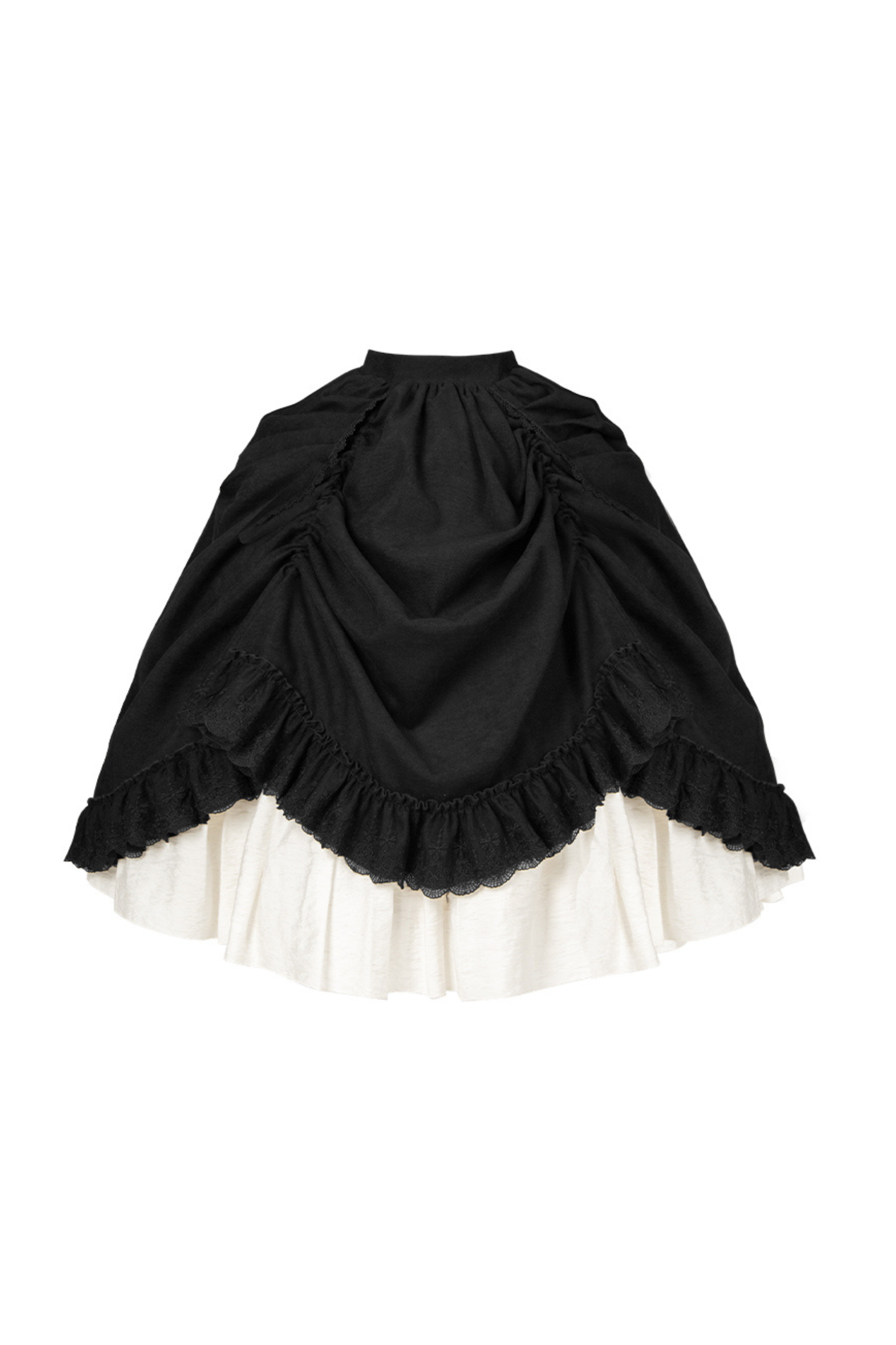[Reservations] Classical Top + Curtain Skirt + Ribbon Collar + Hat