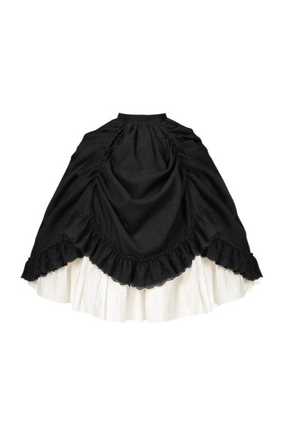 [Reservations] Classical Top + Curtain Skirt + Ribbon Collar + Hat