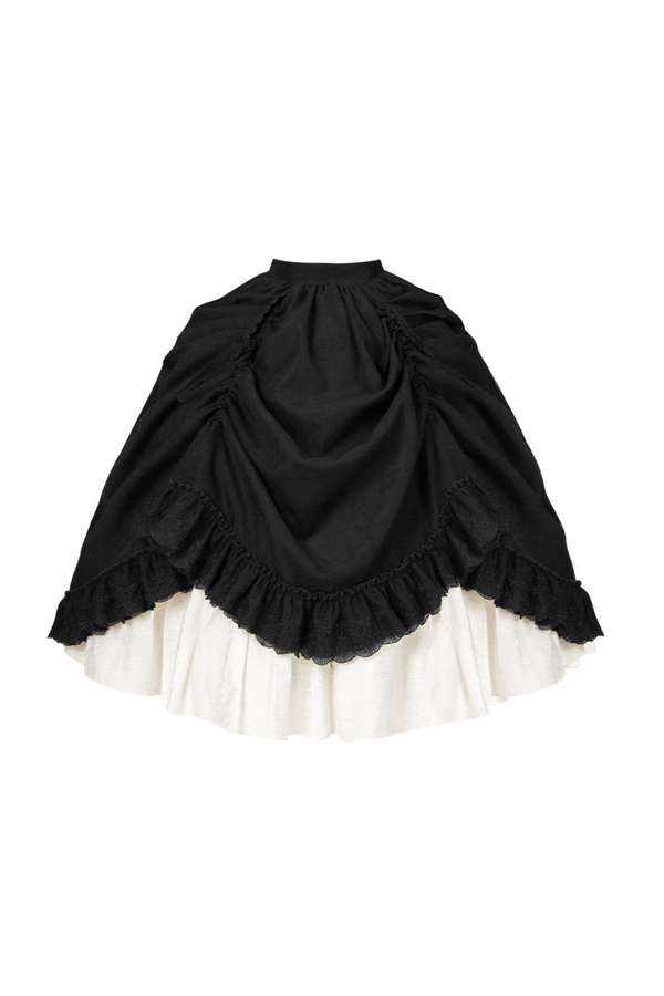 [Reservations] Classical Top + Curtain Skirt + Ribbon Collar + Hat