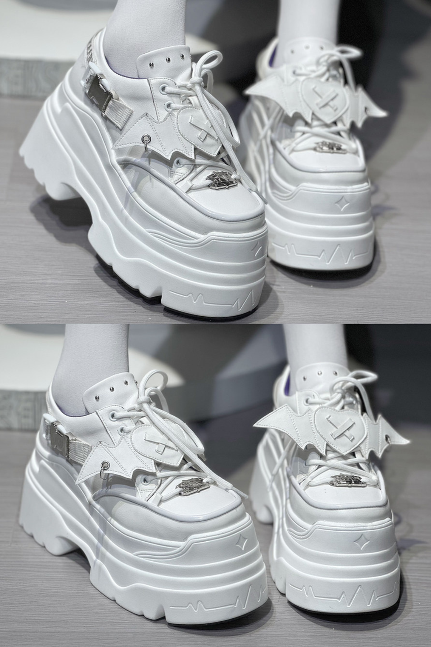 Reverse Wings Platform Shoes