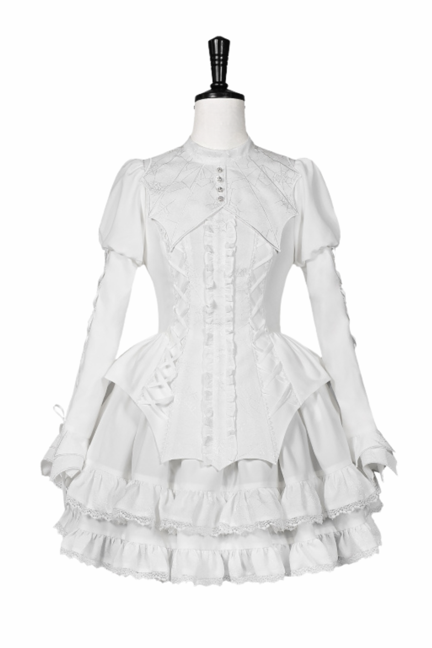 [Deadline for reservations: November 19] Camilla Spider Web Bat Gothic Dark Dress