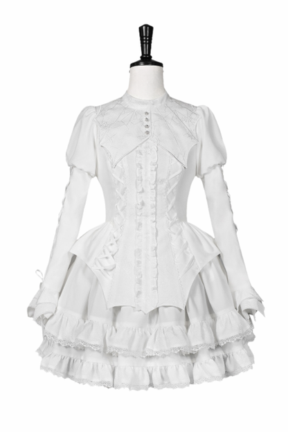 [Deadline for reservations: November 19] Camilla Spider Web Bat Gothic Dark Dress