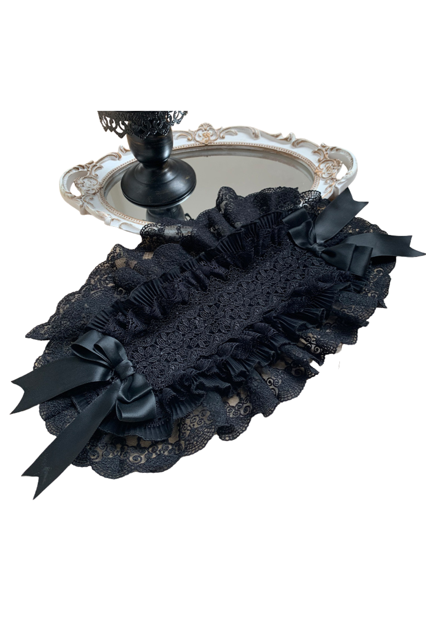 Elegant Dress + Shawl + Ribbon + Headdress