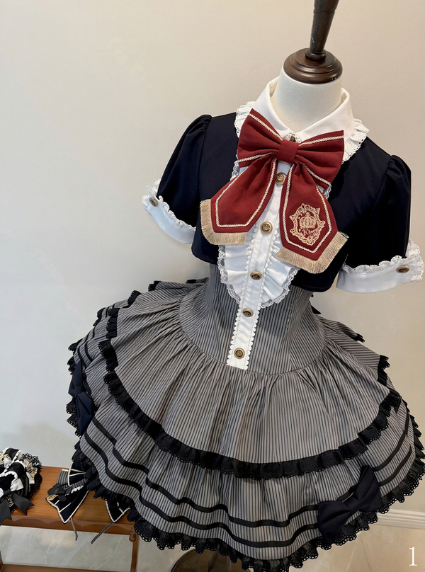 [Pre-order Deadline: March 31] Magical Academy Elegant Crown Embroidery Dress Type A/B