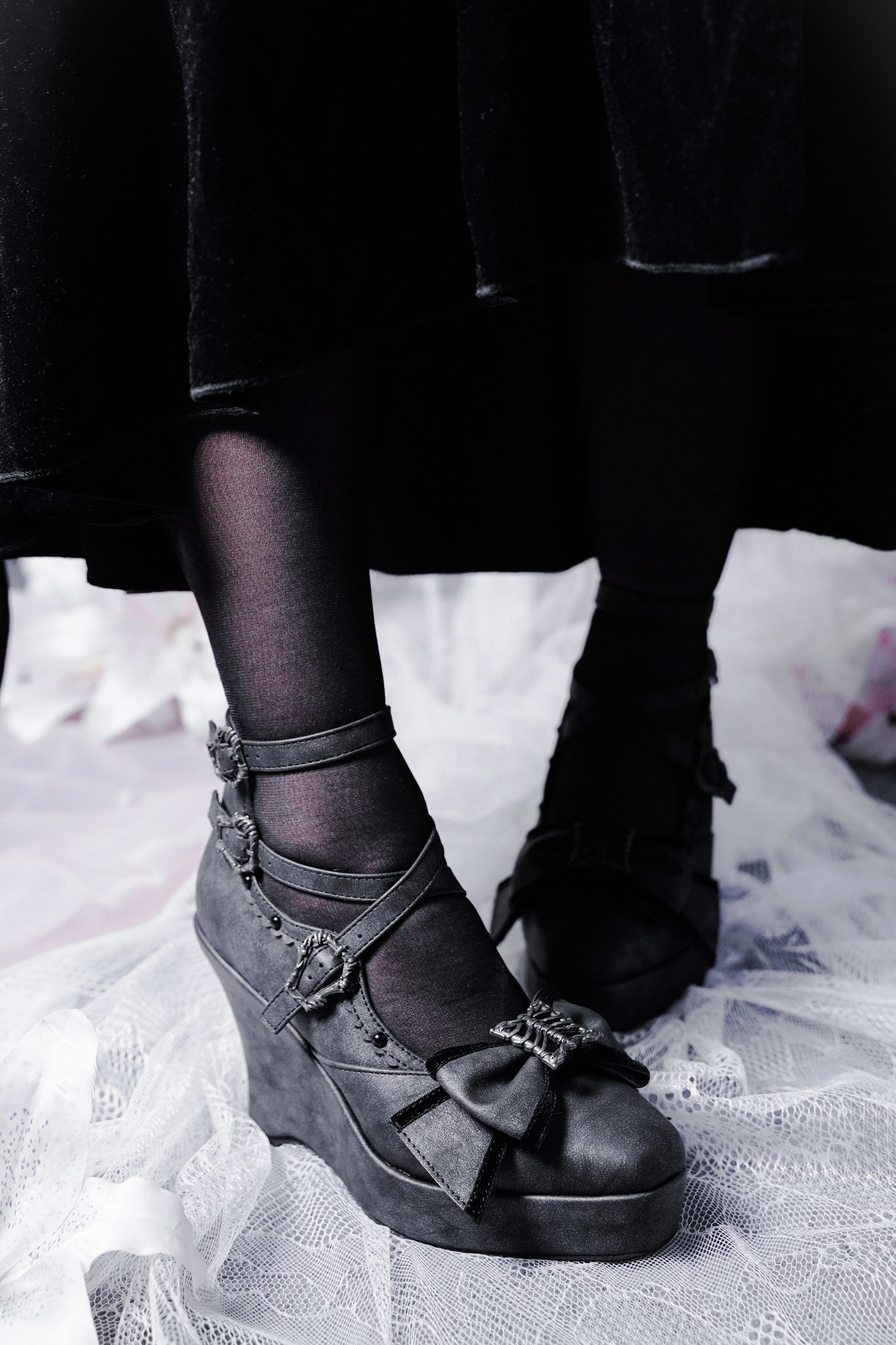 【3月30日予約締切】ダークラブリーボックスリボンシューズ