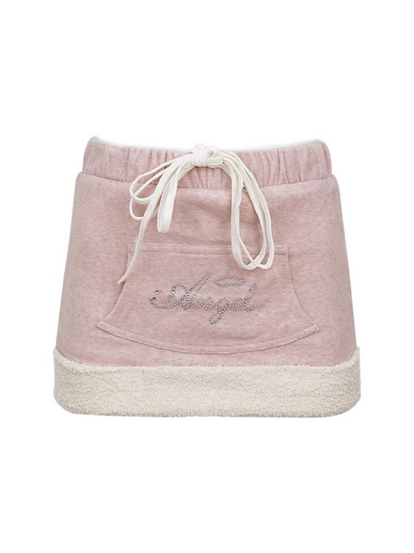 Girl Coconut Catgirl Hoodie + Boa Skirt + Logo Pants