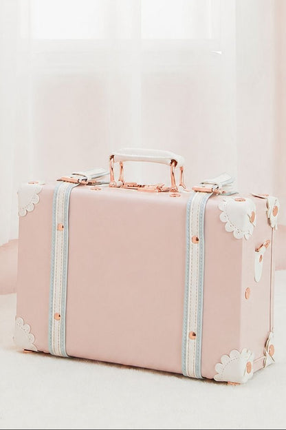 Princess Pastel Trunk Suitcase